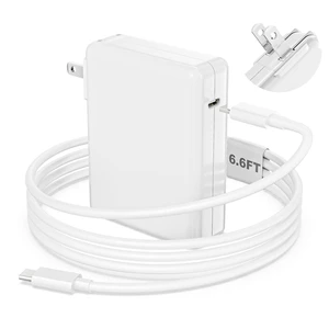 Mac Book Pro Charger - 96W Apple USB C Fast Charger Power Adapter with 6.6FT Long USB C Cable,Compatible with MacBook pro/Air 16 15 14 13 Inch/ipad Pro and All USB C Device, Extra Storage Bag Included Mac Book Pro Charger - 96W Apple USB C Fast Charger Power Adapter with 6.6FT Long USB C Cable,Compatible with MacBook pro/Air 16 15 14 13 Inch/ipad Pro and All USB C Device, Extra Storage Bag Included