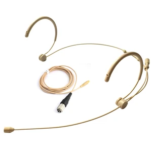 YPA 4016 Headset Microphone for Audio TECHNIA Wireless Bodypack Transmitters 4-pin cH-Style Screw-Down Connector YPA 4016 Headset Microphone for Audio TECHNIA Wireless Bodypack Transmitters 4-pin cH-Style Screw-Down Connector