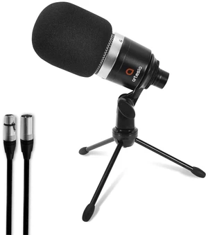 Artesia AMC-10 Condenser Microphone with Desktop Stand & 8ft XLR Cable Output, Professional Cardioid Studio Mic with Shock Mount & Pop Filter for Vocal Recording, Podcasting, Music Production Artesia AMC-10 Condenser Microphone with Desktop Stand & 8ft XLR Cable Output, Professional Cardioid Studio Mic with Shock Mount & Pop Filter for Vocal Recording, Podcasting, Music Production