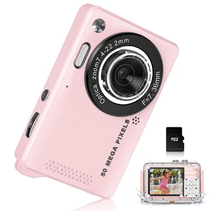 Digital Camera,4K Vlogging Underwater Camera,50MP Kids Camera Teens | 4K Digital Camera w/ Waterproof Case, 32 Filters 16X Zoom, Kids Toys for Travel, Christmas Gift for 5-16 Year Old Girls Teens Digital Camera,4K Vlogging Underwater Camera,50MP Kids Camera Teens | 4K Digital Camera w/ Waterproof Case, 32 Filters 16X Zoom, Kids Toys for Travel, Christmas Gift for 5-16 Year Old Girls Teens