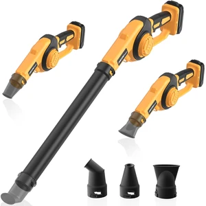 HEINPRO Cordless Leaf Blower Compatible with Dewalt 20V Max Battery | 200MPH Small Electric Leaf Blower, 3 Speeds Mode, Lightweight, Battery Powered Leaf Blowers for Patio (Battery not Included) HEINPRO Cordless Leaf Blower Compatible with Dewalt 20V Max Battery | 200MPH Small Electric Leaf Blower, 3 Speeds Mode, Lightweight, Battery Powered Leaf Blowers for Patio (Battery not Included)