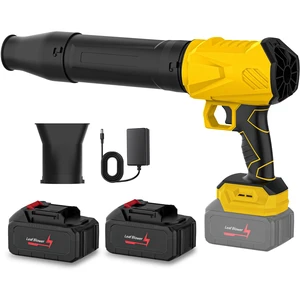 YUANRAN Leaf Blower Cordless with Charger,500,000 RPM Turbo Jet Blower,Handheld Leaf Blowers for Lawn Care,Portable Lightweight Grass Blower for Yard, Patio & Outdoor Use YUANRAN Leaf Blower Cordless with Charger,500,000 RPM Turbo Jet Blower,Handheld Leaf Blowers for Lawn Care,Portable Lightweight Grass Blower for Yard, Patio & Outdoor Use