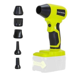 2026 Brushless Leaf Blower Cordless for Ryobi 18V Battery, Lightweight Electric Handheld Mini Blowers with 5 Attachments, Stepless Speed for Short, Quick Precision Cleanup(No Battery) 2026 Brushless Leaf Blower Cordless for Ryobi 18V Battery, Lightweight Electric Handheld Mini Blowers with 5 Attachments, Stepless Speed for Short, Quick Precision Cleanup(No Battery)