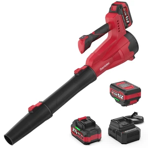 Leaf Blower, Cordless Electric Leaf Blower with 2 Batteries and Charger, 6-Speed Regulation, Lightweight Cordless Blower for Blowing Leaves, Patio Cleaning, and Lawn Care and Dust Removal Leaf Blower, Cordless Electric Leaf Blower with 2 Batteries and Charger, 6-Speed Regulation, Lightweight Cordless Blower for Blowing Leaves, Patio Cleaning, and Lawn Care and Dust Removal