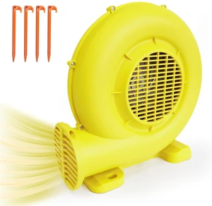 Ziziella Bounce House Blower, 380W 0.51HP Powerful Inflatable Blower Portable Air Blower for Inflatables, Bouncy Castle, Jumper, Water Slide, Bounce House, Leaf Blower Corded Ziziella Bounce House Blower, 380W 0.51HP Powerful Inflatable Blower Portable Air Blower for Inflatables, Bouncy Castle, Jumper, Water Slide, Bounce House, Leaf Blower Corded