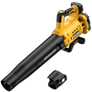 ZEXAPE Cordless Leaf Blower for Dewalt Battery, 480 CFM Electric Blower with Brushless Motor, 6 Variable Speed Up to 130MPH, Digital Display Control Handheld Blower for Lawn Care, Yard(No Battery) ZEXAPE Cordless Leaf Blower for Dewalt Battery, 480 CFM Electric Blower with Brushless Motor, 6 Variable Speed Up to 130MPH, Digital Display Control Handheld Blower for Lawn Care, Yard(No Battery)