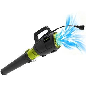 Grasstigon 13A Electric Leaf Blower Corded, 600CFM / 250MPH, 2 Speed Modes | 120V Powerful Lightweight Handheld Blowers for Lawn Care, Patio Cleaning, Blowing Leaves, Dust (BLACK & GREEN) Grasstigon 13A Electric Leaf Blower Corded, 600CFM / 250MPH, 2 Speed Modes | 120V Powerful Lightweight Handheld Blowers for Lawn Care, Patio Cleaning, Blowing Leaves, Dust (BLACK & GREEN)