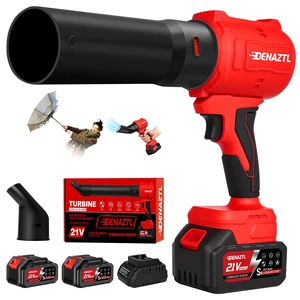 Leaf Blower Cordless with 2 X 4.0Ah Batteries and Charger for Yard Leaves | 800000 RPM, 650CFM 160MPH, Turbo Jet Leaf Blower for Lawn Care, Leaves, Dust, Gutter, Car Blowing Water Leaf Blower Cordless with 2 X 4.0Ah Batteries and Charger for Yard Leaves | 800000 RPM, 650CFM 160MPH, Turbo Jet Leaf Blower for Lawn Care, Leaves, Dust, Gutter, Car Blowing Water