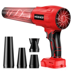 Cordless Leaf Blower Compatible with Milwaukee 18V Battery, 720 CFM 180 MPH Handheld Turbo Jet Blower with 4 Nozzles for Yard Care, Car Drying, Electric Blower (Tool Only) Cordless Leaf Blower Compatible with Milwaukee 18V Battery, 720 CFM 180 MPH Handheld Turbo Jet Blower with 4 Nozzles for Yard Care, Car Drying, Electric Blower (Tool Only)