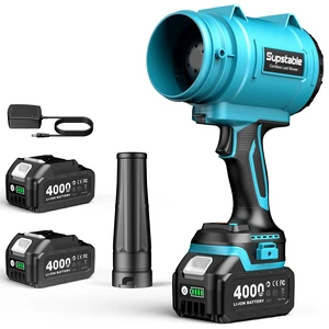 Leaf Blower Cordless, 700CFM/200MPH, Handheld Blowers with Battery&Charger | 2 x 4.0Ah Batteries, 3-Speed, Lightweight Blowers for Lawn Care, Patio, Yard, Blowing Snow, Leaves, Dust Leaf Blower Cordless, 700CFM/200MPH, Handheld Blowers with Battery&Charger | 2 x 4.0Ah Batteries, 3-Speed, Lightweight Blowers for Lawn Care, Patio, Yard, Blowing Snow, Leaves, Dust