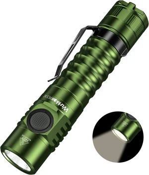 Wurkkos FC11C Led Flashlight Rechargeable High Lumen 1200 | 90 High CRI Small Flashlight, Super Bright EDC Flashlight IP68 Waterproof, 155Meters, Magnetic Flash Light for Home (4000K) Wurkkos FC11C Led Flashlight Rechargeable High Lumen 1200 | 90 High CRI Small Flashlight, Super Bright EDC Flashlight IP68 Waterproof, 155Meters, Magnetic Flash Light for Home (4000K)
