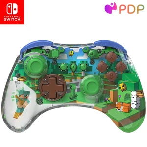 PDP REALMz Wireless Controller: Minecraft Steve for Nintendo Switch 2 | Licensed for Nintendo & SEGA, Customizable LED Lighting, 40-Hr Battery, Motion Controls, Forest Biome Theme PDP REALMz Wireless Controller: Minecraft Steve for Nintendo Switch 2 | Licensed for Nintendo & SEGA, Customizable LED Lighting, 40-Hr Battery, Motion Controls, Forest Biome Theme