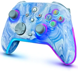 ZRZLMVP Wireless Switch Controller for Nintendo Switch/OLED/Lite/Switch 2 | 1200mAh Pro Switch Controllers with 10 Color LED Lights, Rechargeable Switch Control with Vibration,6-Axis Gyro,Turbo ZRZLMVP Wireless Switch Controller for Nintendo Switch/OLED/Lite/Switch 2 | 1200mAh Pro Switch Controllers with 10 Color LED Lights, Rechargeable Switch Control with Vibration,6-Axis Gyro,Turbo