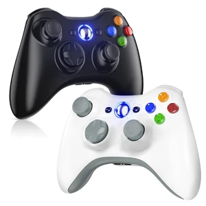 Gamrombo 2 Pack Replacement for Xbox 360 Controller, Wireless Controllers Gamepad Upgraded Joystick Compatible with 360 & Slim, Windows 11/10/8/7 PC ControllerWhite+Black Gamrombo 2 Pack Replacement for Xbox 360 Controller, Wireless Controllers Gamepad Upgraded Joystick Compatible with 360 & Slim, Windows 11/10/8/7 PC ControllerWhite+Black