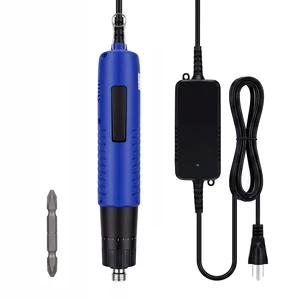 VISLONE Electric Screwdriver, 110V AC Power Screwdriver Set (Speed | 0.19-2.9Nm Torque Adjustable, 6.35mm Bits, 1200RPM with Power Adapter for Electronics Assembly and Workshop Tasks VISLONE Electric Screwdriver, 110V AC Power Screwdriver Set (Speed | 0.19-2.9Nm Torque Adjustable, 6.35mm Bits, 1200RPM with Power Adapter for Electronics Assembly and Workshop Tasks