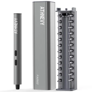 3.7V Mini Precision Electric Screwdriver, Cordless Screwdriver, Max 0.2N.m | 24 Magnetic Bits, USB-C Rechargeable, LED Light, for Phone, Laptop, Camera, DIY Projects, Electronics Repair 3.7V Mini Precision Electric Screwdriver, Cordless Screwdriver, Max 0.2N.m | 24 Magnetic Bits, USB-C Rechargeable, LED Light, for Phone, Laptop, Camera, DIY Projects, Electronics Repair