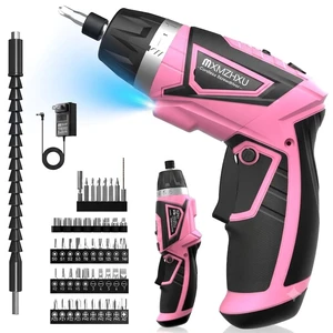 8V Cordless Screwdriver,6+1 Precision Torque Electric Screwdriver | Upgraded Max 10N·m 2000mAh Rechargeable Screw Gun with 50-Piece Kit,180° Pivoting Handle,LED Light,Gift for DIY & Home 8V Cordless Screwdriver,6+1 Precision Torque Electric Screwdriver | Upgraded Max 10N·m 2000mAh Rechargeable Screw Gun with 50-Piece Kit,180° Pivoting Handle,LED Light,Gift for DIY & Home