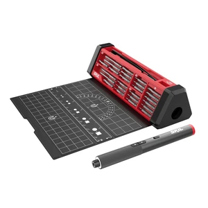 SKIL PWRCORE GO 4V Rechargeable Precision Screwdriver with 50-Pc. Bit Set and All-In-One Portable Workstation-SD5621-01 SKIL PWRCORE GO 4V Rechargeable Precision Screwdriver with 50-Pc. Bit Set and All-In-One Portable Workstation-SD5621-01