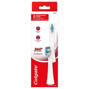 Colgate 360 Advanced Whitening Electric Toothbrush Replacement Head, 2 Count Colgate 360 Advanced Whitening Electric Toothbrush Replacement Head, 2 Count