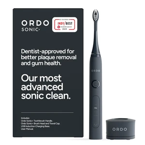 ORDO Sonic+ Electric Toothbrush for Adults, 4 Modes, Charcoal Grey | Rechargeable sonic electric toothbrush, 4+ weeks battery life, USB charger, teeth whitening, plaque removal ORDO Sonic+ Electric Toothbrush for Adults, 4 Modes, Charcoal Grey | Rechargeable sonic electric toothbrush, 4+ weeks battery life, USB charger, teeth whitening, plaque removal