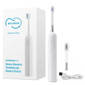 BRISORA Sonic Electric Toothbrush for Adults, 180-Day Battery, White | 23,000 VPM Powered Sweeping Toothbrush, 3 Brushing Modes, Smart Timer, 3S Gentle Start, IPX7 Waterproof, Travel Lock BRISORA Sonic Electric Toothbrush for Adults, 180-Day Battery, White | 23,000 VPM Powered Sweeping Toothbrush, 3 Brushing Modes, Smart Timer, 3S Gentle Start, IPX7 Waterproof, Travel Lock
