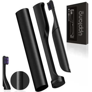 Electric Toothbrush, Portable Travel Sonic Toothbrush with Protective Case USB-C Rechargeable, Neutral Comfort Bristles, Waterproof, Smart Timer, Compact for Daily Use (Black) Electric Toothbrush, Portable Travel Sonic Toothbrush with Protective Case USB-C Rechargeable, Neutral Comfort Bristles, Waterproof, Smart Timer, Compact for Daily Use (Black)