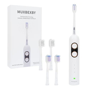 Sweeping Rotating Sonic Electric Toothbrush,Rechargeable,180-Day Runtime | 9 Modes, 4 Brush Heads,IPX8 Waterproof Sweeping Rotating Sonic Electric Toothbrush,Rechargeable,180-Day Runtime | 9 Modes, 4 Brush Heads,IPX8 Waterproof