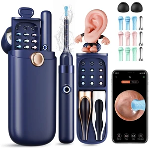 Ear Wax Removal, Ear Cleaner with Camera 1296P HD,Visual Ear Cleaner with 6 LED Lights and Flexible Tip,Safe Ear Wax Removal Kit with Camera,Ear Cleaning Tool Gifts for Home Use Ear Wax Removal, Ear Cleaner with Camera 1296P HD,Visual Ear Cleaner with 6 LED Lights and Flexible Tip,Safe Ear Wax Removal Kit with Camera,Ear Cleaning Tool Gifts for Home Use