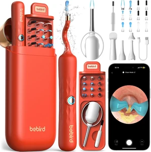 D39R Ear Wax Removal:Ear Camera with Storage Case &Painless Tweezers | FSA/HSA Flexible IP67 HD Camera Fits Curved Ear Canals,12 Earwax Removal Tips, Anti-Insert Guard& 3-Piece ENT Home Check Kits D39R Ear Wax Removal:Ear Camera with Storage Case &Painless Tweezers | FSA/HSA Flexible IP67 HD Camera Fits Curved Ear Canals,12 Earwax Removal Tips, Anti-Insert Guard& 3-Piece ENT Home Check Kits