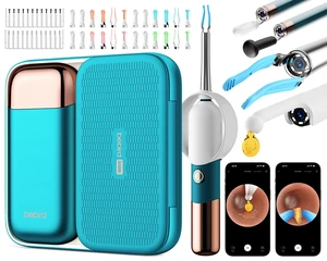 BEBIRD Ultra 2K Ear Cleaner with Camera - Video Ear Wax Removal Tweezers | FSA/HSA, IP67 HD Ear Camera Otoscope, Painless Tweezers & Visual Dropper, 5 Sets of Silicone Tips Ear Cleaning Kit for Family BEBIRD Ultra 2K Ear Cleaner with Camera - Video Ear Wax Removal Tweezers | FSA/HSA, IP67 HD Ear Camera Otoscope, Painless Tweezers & Visual Dropper, 5 Sets of Silicone Tips Ear Cleaning Kit for Family