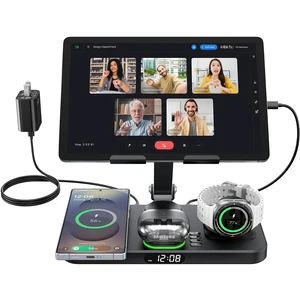 Meifigno 45W Wireless Charging Station for Multiple Samsung Device, Foldable 20W Wired Charger Stand for Galaxy Tab, Charger for S26 Ultra/S25/Z Fold 8 Ultra/8/Z Flip 8 & Buds, Only for Galaxy Watch Meifigno 45W Wireless Charging Station for Multiple Samsung Device, Foldable 20W Wired Charger Stand for Galaxy Tab, Charger for S26 Ultra/S25/Z Fold 8 Ultra/8/Z Flip 8 & Buds, Only for Galaxy Watch
