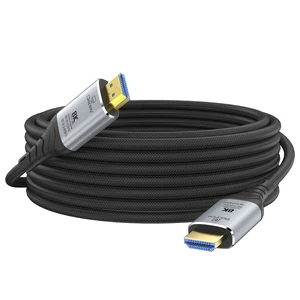DGHUMEN Fiber Optic HDMI Cable 50FT, 8K Long HDMI 2.1 Cable, 48Gbps Ultra High Speed Braided 8K@60Hz 4K@120Hz, Dynamic HDR, eARC, HDCP 2.2&2.3, 3D, for PS5, Xbox, HDTV, Laptop, Monitor DGHUMEN Fiber Optic HDMI Cable 50FT, 8K Long HDMI 2.1 Cable, 48Gbps Ultra High Speed Braided 8K@60Hz 4K@120Hz, Dynamic HDR, eARC, HDCP 2.2&2.3, 3D, for PS5, Xbox, HDTV, Laptop, Monitor