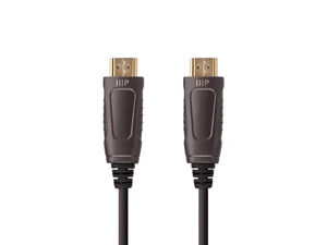 Monoprice 8K Ultra High Speed Fiber Optic Certified HDMI Cable - HDMI 2.1, 8K@60Hz, 4K@120Hz, 48Gbps, HDR, VRR, Active Optical Cable (AOC), 49ft, Black Monoprice 8K Ultra High Speed Fiber Optic Certified HDMI Cable - HDMI 2.1, 8K@60Hz, 4K@120Hz, 48Gbps, HDR, VRR, Active Optical Cable (AOC), 49ft, Black