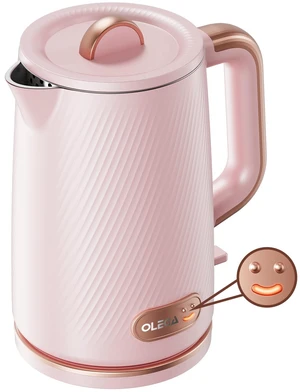 OLEGA Electric Tea Kettle: 1200W Fast Boil Electric Water Kettles 1.5L | Stainless Steel Kettle; Large Electric Water Kettle; Plastic Free Teapot; Auto Shut-Off Water Boiler; Fast Boil Kettles OLEGA Electric Tea Kettle: 1200W Fast Boil Electric Water Kettles 1.5L | Stainless Steel Kettle; Large Electric Water Kettle; Plastic Free Teapot; Auto Shut-Off Water Boiler; Fast Boil Kettles
