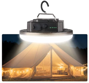 LED Camping Lantern, USB-C Rechargeable 5000LM 20H Runtime, 4 Modes with SOS, IPX5 Waterproof, Magnetic Base & Foldable Hook for Outdoor, Tent, Emergency & Hurricane LED Camping Lantern, USB-C Rechargeable 5000LM 20H Runtime, 4 Modes with SOS, IPX5 Waterproof, Magnetic Base & Foldable Hook for Outdoor, Tent, Emergency & Hurricane