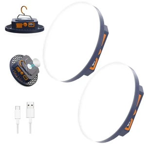 2pcs 10000mAh Rechargeable 3000LM Tent Light Camping Light | 6500K 24Hours Long Play Time , Outdoor Night Market Light Night Fishing Light Emergency Lights for Hurricane 2pcs 10000mAh Rechargeable 3000LM Tent Light Camping Light | 6500K 24Hours Long Play Time , Outdoor Night Market Light Night Fishing Light Emergency Lights for Hurricane