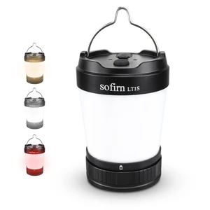 Sofirn LT1S LED Camping Lantern, Rechargeable Lantern with Dimmable 2700K - 6500K Light, red Light, 500 Hours Battery Life for Power Outages, Hiking, Camping, Emergency Sofirn LT1S LED Camping Lantern, Rechargeable Lantern with Dimmable 2700K - 6500K Light, red Light, 500 Hours Battery Life for Power Outages, Hiking, Camping, Emergency