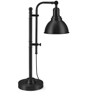 VONLUCE Rustic Desk Lamp, Adjustable Industrial Table Lamp for Home Office | Vintage Metal Task Lamps 25"-29", Vintage Work Light, Farmhouse Reading Lamp in Black Finish, ETL Certificate VONLUCE Rustic Desk Lamp, Adjustable Industrial Table Lamp for Home Office | Vintage Metal Task Lamps 25"-29", Vintage Work Light, Farmhouse Reading Lamp in Black Finish, ETL Certificate