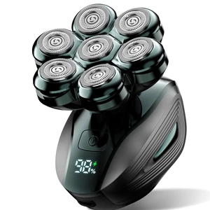 Head Shavers for Bald Men: 7D Floating with 120-Min Run & IPX7 | Electric Razor with Magnetic Removable Head - Wet or Dry Shaving - LED Display - Type-C Fast Charging for Travel Head Shavers for Bald Men: 7D Floating with 120-Min Run & IPX7 | Electric Razor with Magnetic Removable Head - Wet or Dry Shaving - LED Display - Type-C Fast Charging for Travel