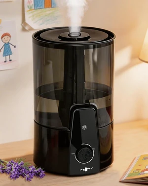 Cool Mist Humidifier,Humidifiers for Bedroom, 1.06Gal(4L) Dishwasher Safe Design Easy to Clean,Whisper-Quiet Operation, Nightlight & Auto Shut-Off,Black Cool Mist Humidifier,Humidifiers for Bedroom, 1.06Gal(4L) Dishwasher Safe Design Easy to Clean,Whisper-Quiet Operation, Nightlight & Auto Shut-Off,Black