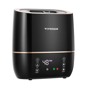 VIVOSUN 2-in-1 Warm and Cool Mist Humidifier, 5L Indoor Ultrasonic Air Humidifier with Essential Oil Tray for Bedrooms, Plants, Offices and Babies VIVOSUN 2-in-1 Warm and Cool Mist Humidifier, 5L Indoor Ultrasonic Air Humidifier with Essential Oil Tray for Bedrooms, Plants, Offices and Babies