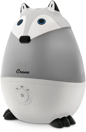 Crane Ultrasonic Cool Mist Animal Humidifier for Kids' Bedroom & Nursery, Adjustable 0.5 Gallon, Auto Shut-Off Silver Fox 0.5 Gallon Grey Crane Ultrasonic Cool Mist Animal Humidifier for Kids' Bedroom & Nursery, Adjustable 0.5 Gallon, Auto Shut-Off Silver Fox 0.5 Gallon Grey