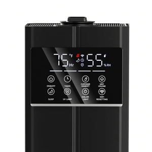 Zeova 9L/2.4Gal Smart Cool Mist Humidifier Replacement Head, Quiet Ultrasonic Humidifier Accessory for Home, Office (Black) Zeova 9L/2.4Gal Smart Cool Mist Humidifier Replacement Head, Quiet Ultrasonic Humidifier Accessory for Home, Office (Black)