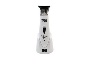 TPOB Ghost X Beard Trimmer for Men - Professional Hair Trimmer, 7000 RPM Cordless T-Blade Edger Clipper with DLC Blade, Rechargeable Electric Beard Shaver, Whisper Quiet for Barber & Home Use (White) TPOB Ghost X Beard Trimmer for Men - Professional Hair Trimmer, 7000 RPM Cordless T-Blade Edger Clipper with DLC Blade, Rechargeable Electric Beard Shaver, Whisper Quiet for Barber & Home Use (White)