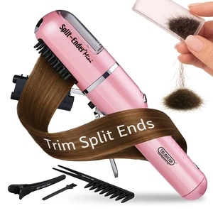 Split Ender Mini Original Cordless Split End Hair Trimmer for Dry, Damaged, Brittle, Curly, Frizzy, or Straight Hair Battery Operated Home Styling Tool for Split Ends (Battery-Powered, Light Pink) Split Ender Mini Original Cordless Split End Hair Trimmer for Dry, Damaged, Brittle, Curly, Frizzy, or Straight Hair Battery Operated Home Styling Tool for Split Ends (Battery-Powered, Light Pink)