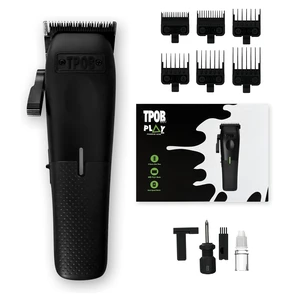 TPOB Mini Play Professional Hair Clippers for Men Dual Speed 6000-7500 RPM Compact Barber Clipper, Cordless Rechargeable with Constant Torque Technology (Black) TPOB Mini Play Professional Hair Clippers for Men Dual Speed 6000-7500 RPM Compact Barber Clipper, Cordless Rechargeable with Constant Torque Technology (Black)