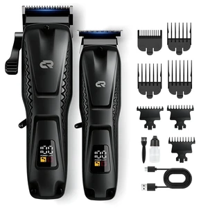 Barvelyy Electric Cordless Hair Clippers for Men, Professional Clippers and Trimmers for Hair Cutting, Mens Cordless Hair Clipper for Self-Haircut and Family Use Barvelyy Electric Cordless Hair Clippers for Men, Professional Clippers and Trimmers for Hair Cutting, Mens Cordless Hair Clipper for Self-Haircut and Family Use