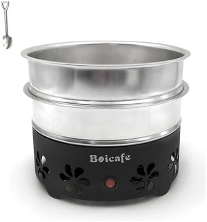Boicafe Coffee Bean Cooler Electronic Bean Cooling Machine with 304 Stainless Steel Mesh Two Layers 1.3lb Big Capacity Household Roasting (2 Layers) Boicafe Coffee Bean Cooler Electronic Bean Cooling Machine with 304 Stainless Steel Mesh Two Layers 1.3lb Big Capacity Household Roasting (2 Layers)