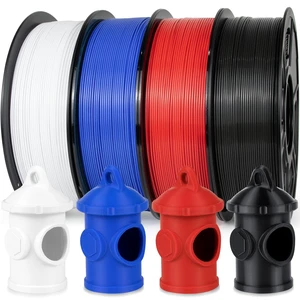 iSANMATE 3D Printer Filament ASA Bundle 4KG (8.8lbs), UV & Weather Resistant ASA Filament 1.75mm Perfect for Outdoor Functional Parts, Black+White+Red+Blue iSANMATE 3D Printer Filament ASA Bundle 4KG (8.8lbs), UV & Weather Resistant ASA Filament 1.75mm Perfect for Outdoor Functional Parts, Black+White+Red+Blue