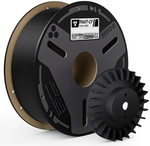ELEGOO Carbon Fiber PAHT 3D Printer Filament 1.75mm Black 1KG | Nylon CF High Temp, High Strength & Rigidity, Corrosion Resistance, 1KG(2.2lbs) Spool for Enclosed FDM 3D Printers ELEGOO Carbon Fiber PAHT 3D Printer Filament 1.75mm Black 1KG | Nylon CF High Temp, High Strength & Rigidity, Corrosion Resistance, 1KG(2.2lbs) Spool for Enclosed FDM 3D Printers
